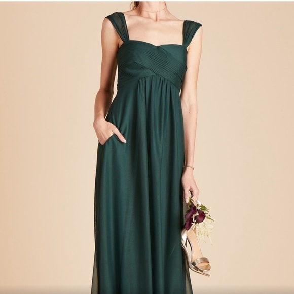 NWT Birdy Grey Maria Convertible Dress Mesh Emerald - Picture 1 of 4